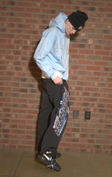 Baby Blue Rhinestone Hoodie