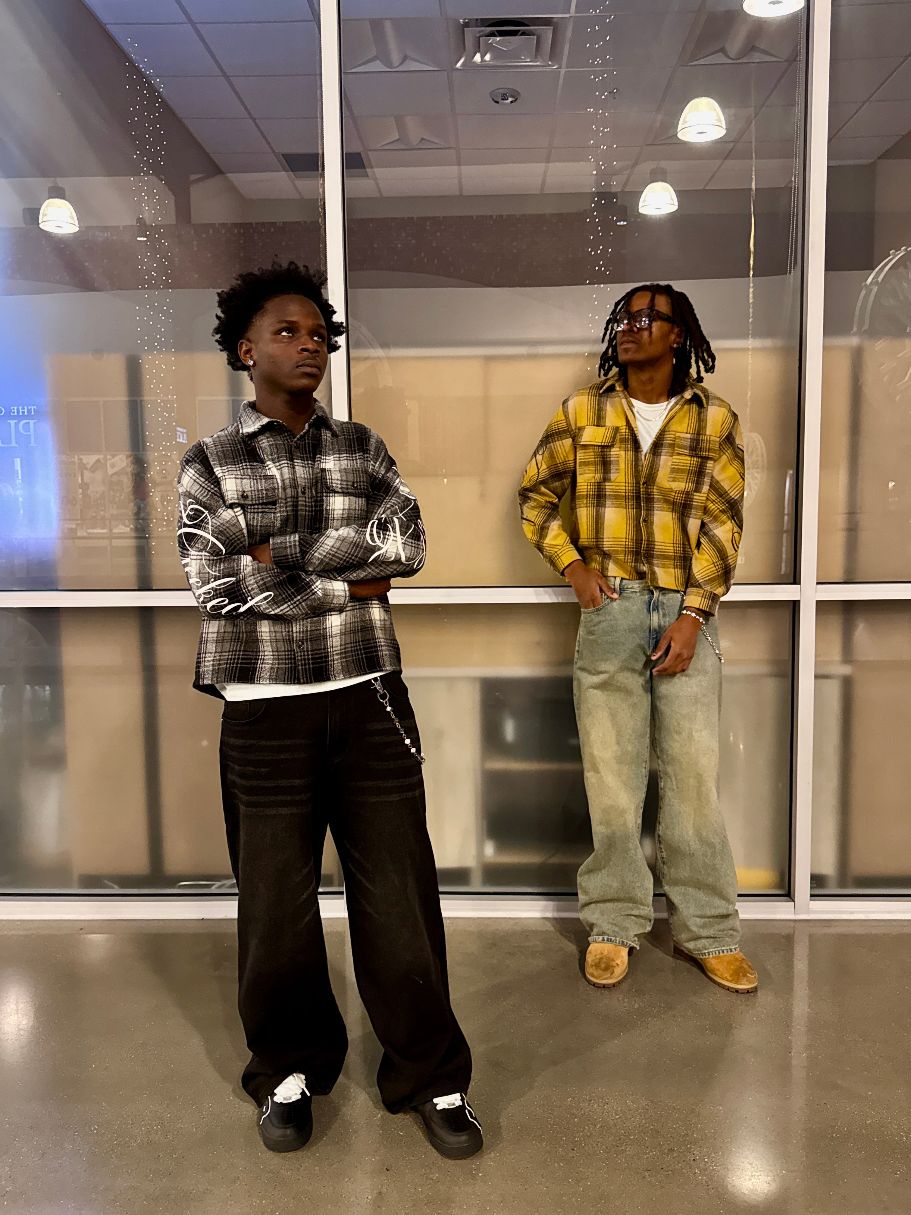 2geeked YELLOW flannel