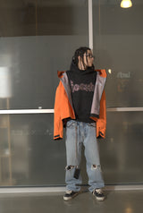 Black Rhinestone Hoodie