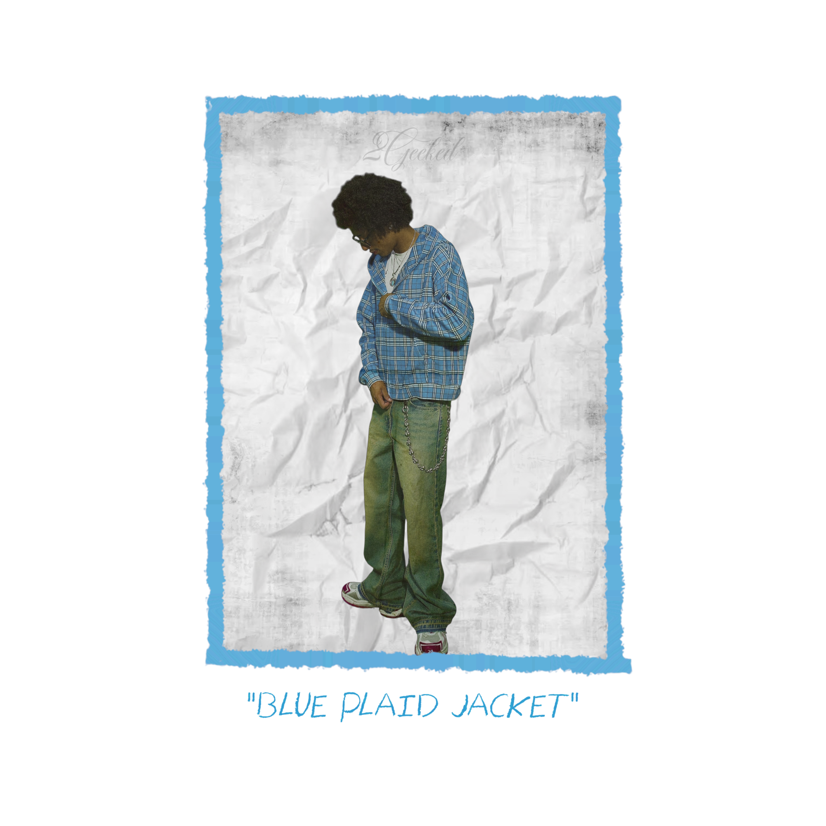 BLUE FULL PLAID JACKET