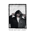 BLACK HALF & HALF JACKET